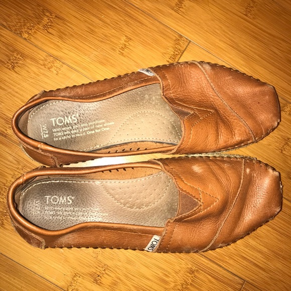 Brown leather Toms - Picture 4 of 4